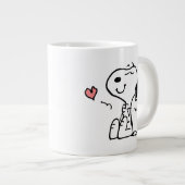 pinda's | Snoopy Hearts Grote Koffiekop (Voorkant rechts)