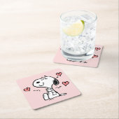 pinda's | Snoopy Hearts Kartonnen Onderzetters (Insitu)