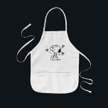 pinda's | Snoopy Hearts Kinder Schort<br><div class="desc">Bekijk dit leuke Peanuts-ontwerp met Snoopy.</div>