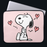 pinda's | Snoopy Hearts Laptop Sleeve<br><div class="desc">Bekijk dit leuke Peanuts-ontwerp met Snoopy.</div>