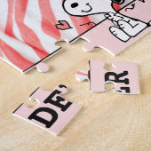 pinda's | Snoopy Hearts Legpuzzel (Zijkant)