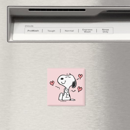 pinda's | Snoopy Hearts Magneet (Insitu (Vaatwasser))