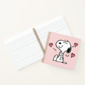 pinda's | Snoopy Hearts Notitieboek (Binnen)