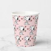 pinda's | Snoopy Hearts Papieren Bekers (Links)