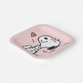 pinda's | Snoopy Hearts Papieren Bordje (Gebogen)