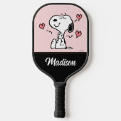 pinda's | Snoopy Hearts Pickleball Paddle (Achterkant)