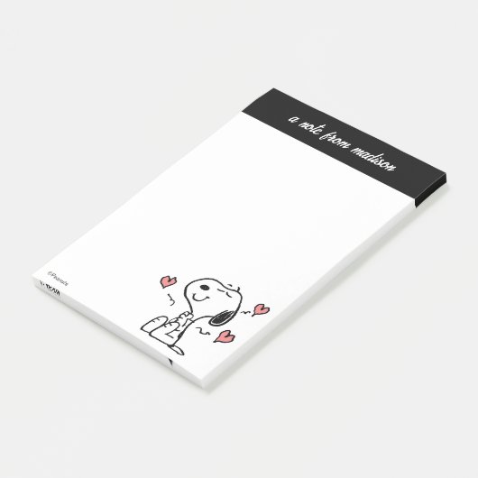 pinda's | Snoopy Hearts Post-it® Notes (Schuin)