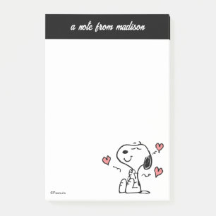 pinda's   Snoopy Hearts Post-it® Notes