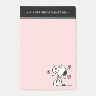 pinda's Snoopy Hearts Post-it® Notes