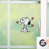 pinda's | Snoopy Hearts Raamsticker (Huis)