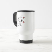 pinda's | Snoopy Hearts Reisbeker (Voorkant links)