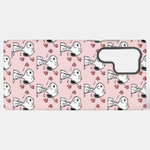 pinda's | Snoopy Hearts Samsung Galaxy Hoesje (Achterkant horizontaal)