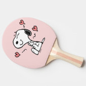 pinda's | Snoopy Hearts Tafeltennisbatje (Zijkant)