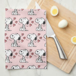 pinda's | Snoopy Hearts Theedoek<br><div class="desc">Bekijk dit leuke Peanuts-ontwerp met Snoopy.</div>