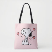 pinda's | Snoopy Hearts Tote Bag (Voorkant)