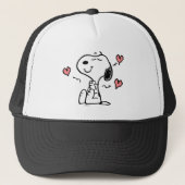 pinda's | Snoopy Hearts Trucker Pet (Voorkant)