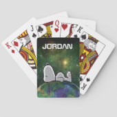 pinda's | Snoopy heeft speelkaarten uitgedeeld (Achterkant)