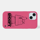 Pinda's | Snoopy Het Geheim van het Leven iPhone 15 Case (Achterkant horizontaal)