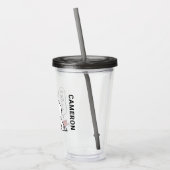 pinda's | Snoopy Ho Ho Eetgerecht Acryl Drinkbeker (Links)