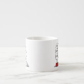 pinda's | Snoopy Ho Ho Eetgerecht Espresso Kop (Voorkant)