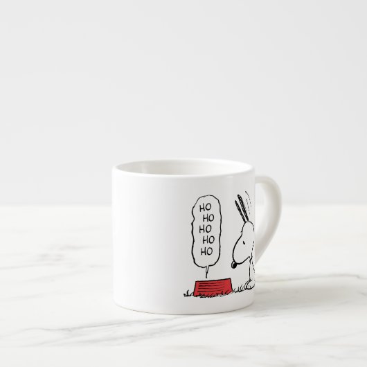 pinda's | Snoopy Ho Ho Eetgerecht Espresso Kop (Voorkant rechts)