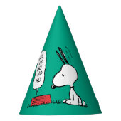 pinda's | Snoopy Ho Ho Eetgerecht Feesthoedjes (Voorkant)