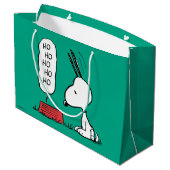 pinda's | Snoopy Ho Ho Eetgerecht Groot Cadeauzakje (Achterkant Gekanteld)
