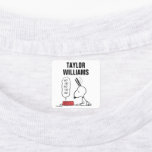 pinda's | Snoopy Ho Ho Eetgerecht Kinderlabels<br><div class="desc">Snoopy is een schattige beagle uit de Peanuts strip van Charles Schulz. Tijdens de kerst verkleedt hij zich vaak als de Kerstman,  en brengt hij vreugde en gelach voor iedereen.</div>