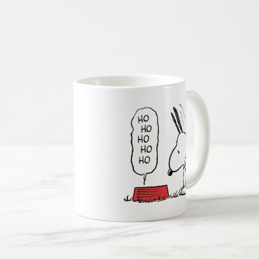 pinda's | Snoopy Ho Ho Eetgerecht Koffiemok (Voorkant rechts)