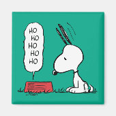 pinda's | Snoopy Ho Ho Eetgerecht Magneet (Voorkant)