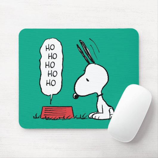 pinda's | Snoopy Ho Ho Eetgerecht Muismat (Met muis)