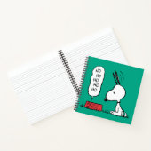 pinda's | Snoopy Ho Ho Eetgerecht Notitieboek (Binnen)