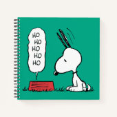 pinda's | Snoopy Ho Ho Eetgerecht Notitieboek (Voorkant)