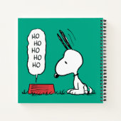 pinda's | Snoopy Ho Ho Eetgerecht Notitieboek (Achterkant)