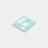 pinda's | Snoopy Ho Ho Eetgerecht Post-it® Notes (Schuin)
