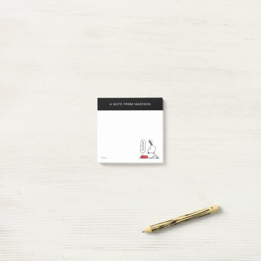 pinda's | Snoopy Ho Ho Eetgerecht Post-it® Notes (Op bureau)