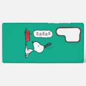 pinda's | Snoopy Ho Ho Eetgerecht Samsung Galaxy Hoesje (Achterkant horizontaal)