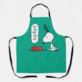 pinda's | Snoopy Ho Ho Eetgerecht Schort (Voorkant)