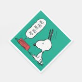 pinda's | Snoopy Ho Ho Eetgerecht Servet (Hoek)