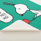 pinda's | Snoopy Ho Ho Eetgerecht Sherpa Deken (3/4)