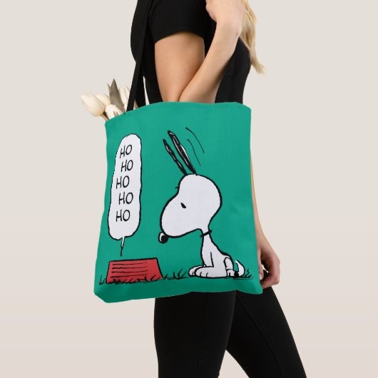 pinda's | Snoopy Ho Ho Eetgerecht Tote Bag (Dichtbij)