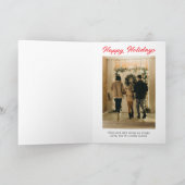 Pinda's | Snoopy Ho Ho Ho Voerbak Feestdagen Kaart (Binnen)