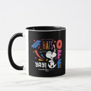 Pinda's Snoopy Hoed Af Voor Jou Afstuderen Gefelic Mok