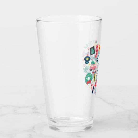 pinda's | Snoopy Holiday Geluk Hart Glas (Rechts)