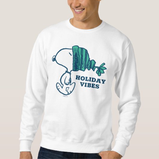 pinda's | Snoopy Holiday Geluk Hart Trui (Voorkant)