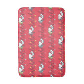 pinda's | Snoopy Holiday Ho Ho Holiday Patroon Badmat (Voorkant Verticaal)