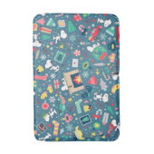 pinda's | Snoopy Holiday Pattern Bath Mat (Voorkant Verticaal)