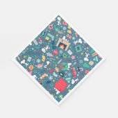 pinda's | Snoopy Holiday Pattern Servet (Hoek)