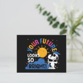 Pinda's Snoopy Je Toekomst Ziet Er Zo Helder Uit Briefkaart (Staand voorkant)
