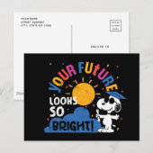 Pinda's Snoopy Je Toekomst Ziet Er Zo Helder Uit Briefkaart (Voorkant / Achterkant)